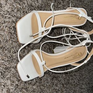 White heels